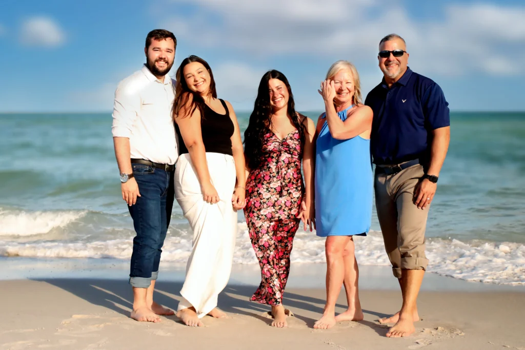 Family Photoshoot on Beach